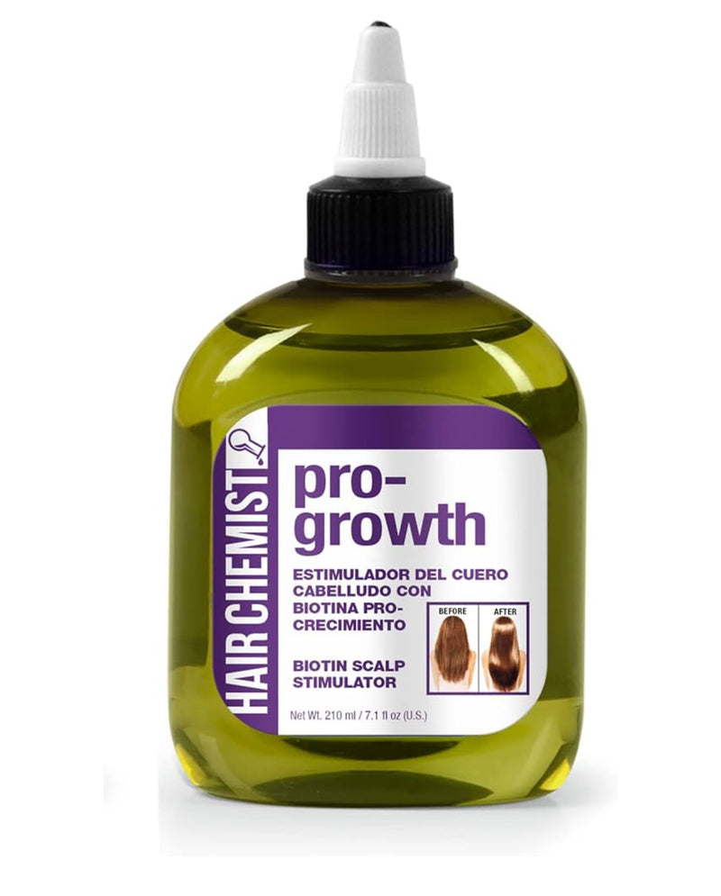 Hair Chemist Pro Grow Hair Oil Infused With Castor Oil Scalp Stimulator 7.1fl.oz 210ml